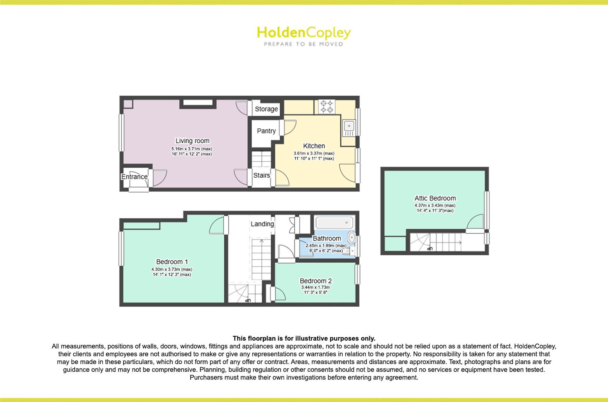 77 Woolmer Road, Nottingham floorplan