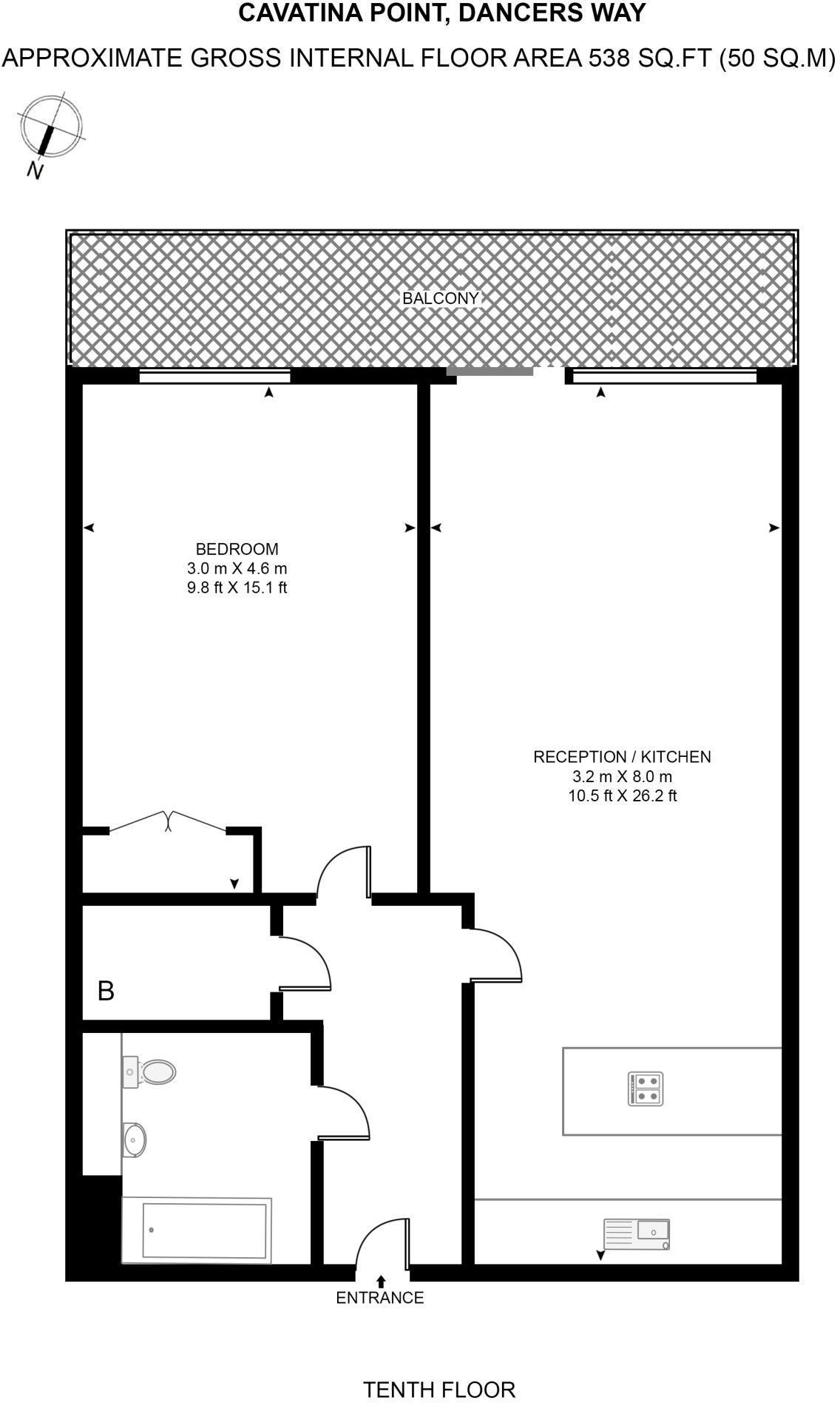 Cavatina Point, Deptford floorplan