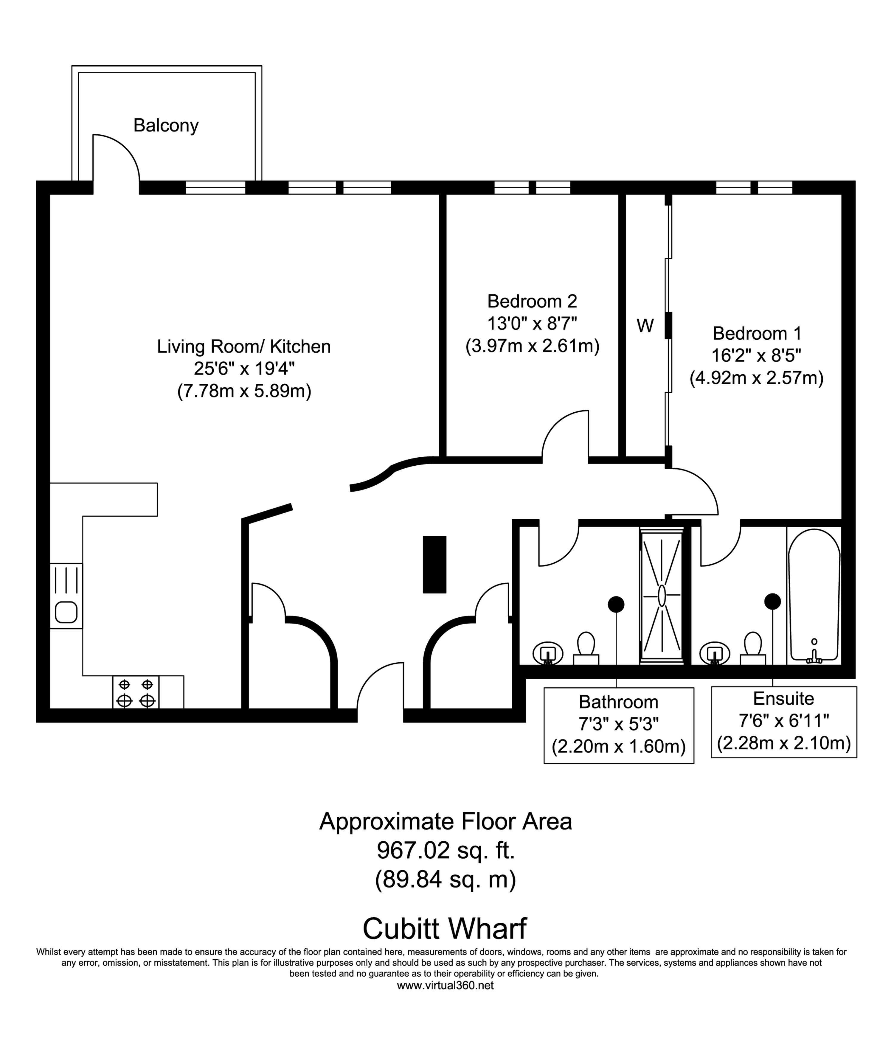 2 Bedrooms Flat to rent in Cubitt Wharf, Canary Wharf E14