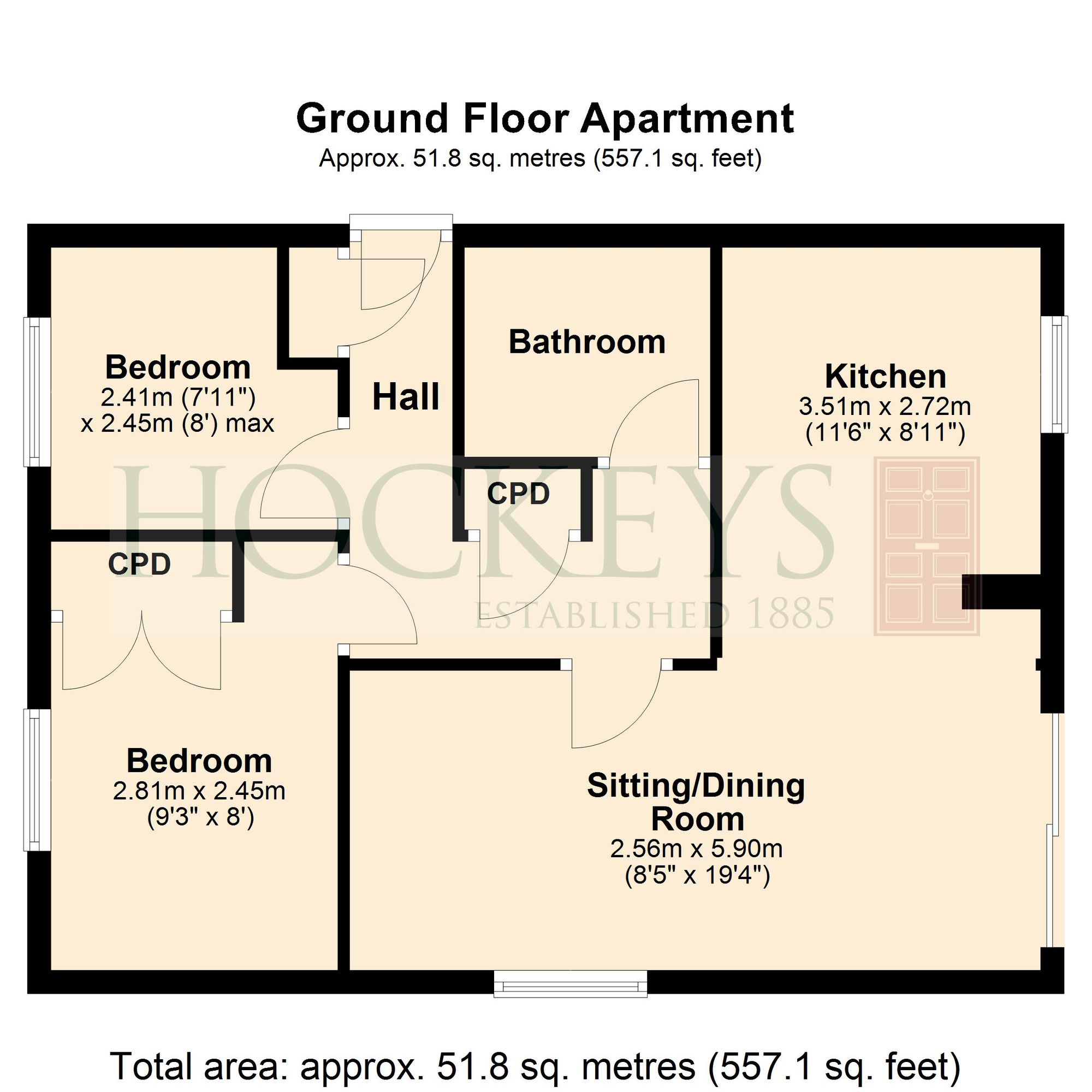 19 Loris Court, Cambridge floorplan