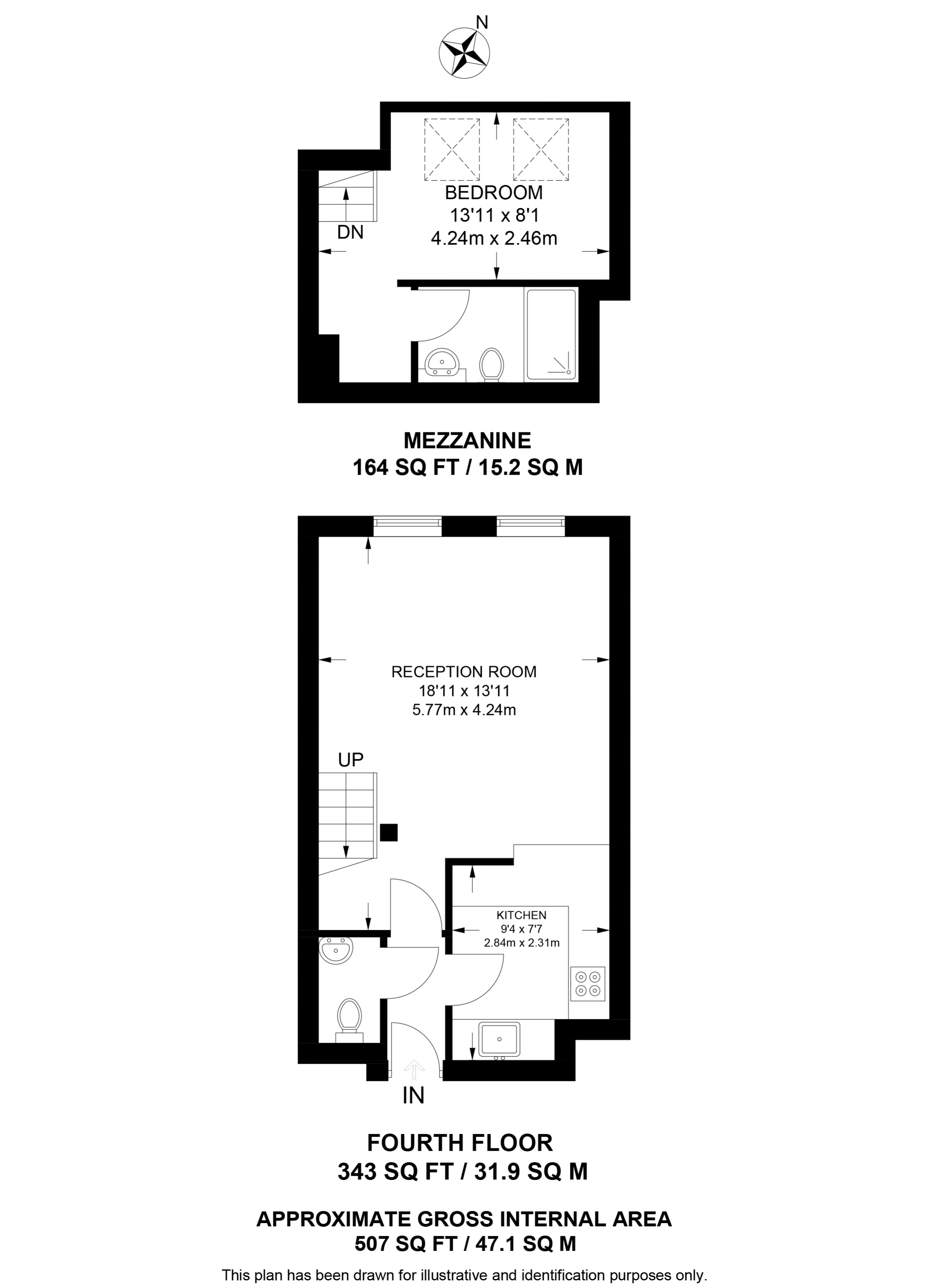 City Road, Old Street floorplan