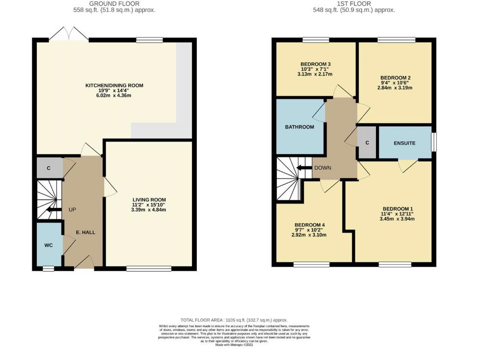 54, Cherry Avenue, Hessle floorplan