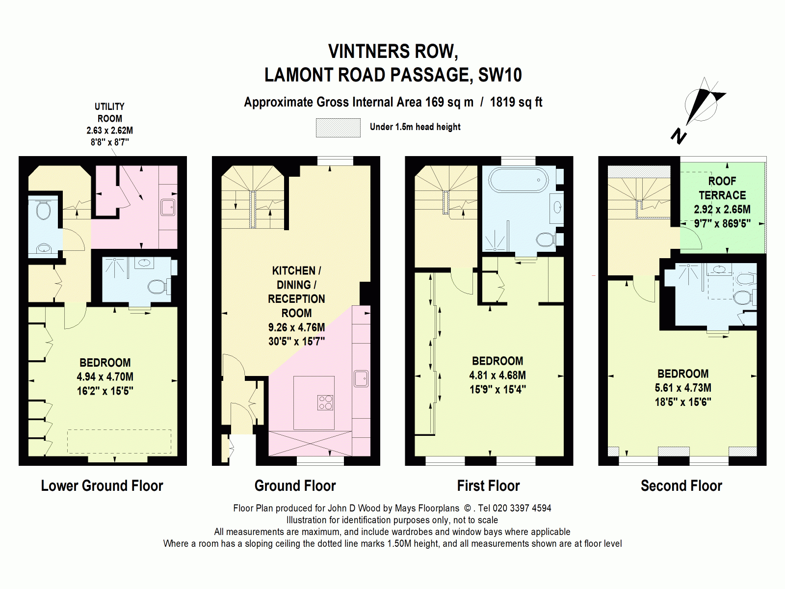 3, Vintners Row, Chelsea floorplan