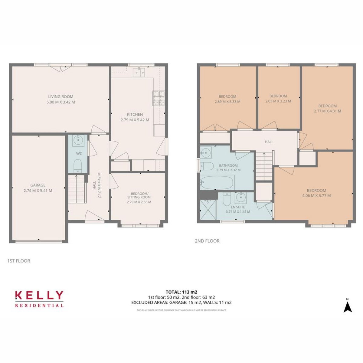 16, Woodfoot Crescent, Glasgow floorplan