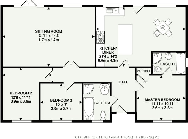 3 Bedrooms Detached bungalow for sale in Downs Close, Harwell, Didcot OX11