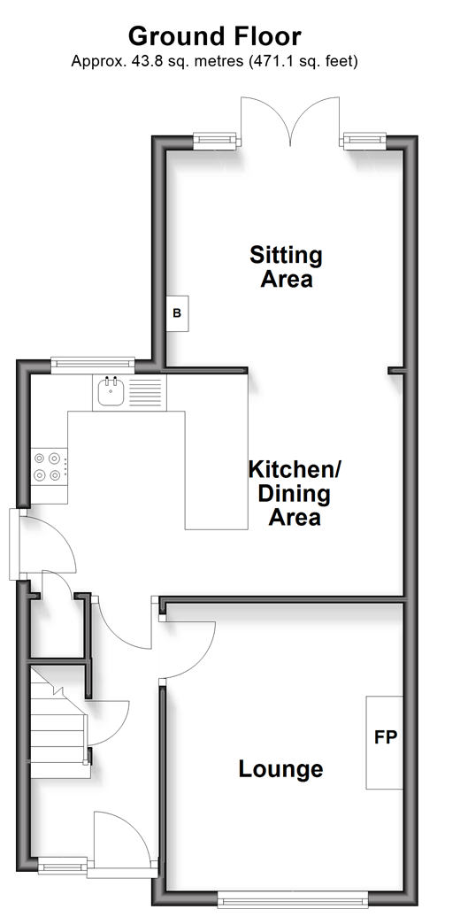 City Way, Rochester floorplan