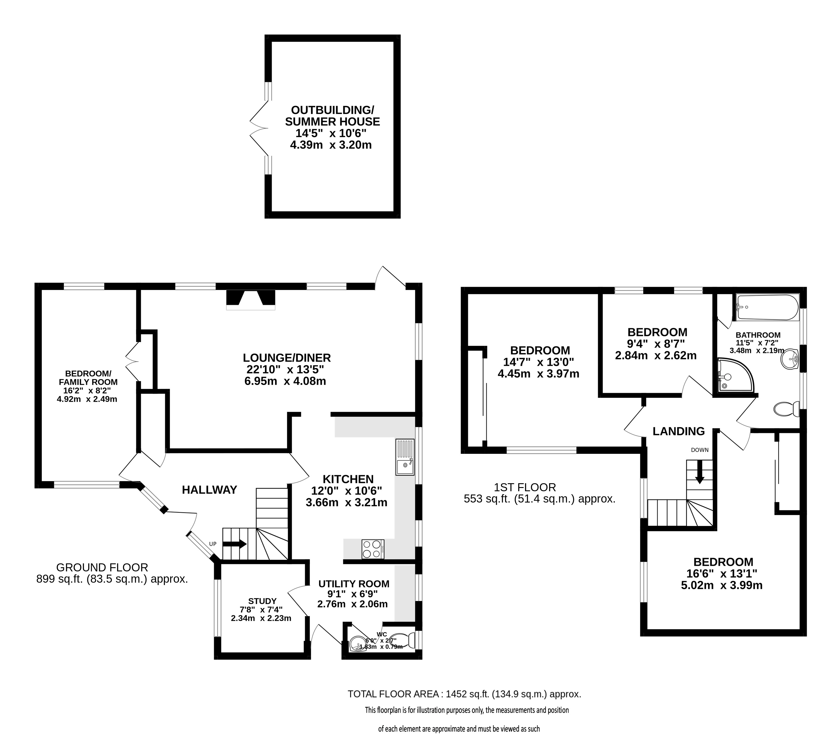 21, Conquerors Hill, St. Albans floorplan