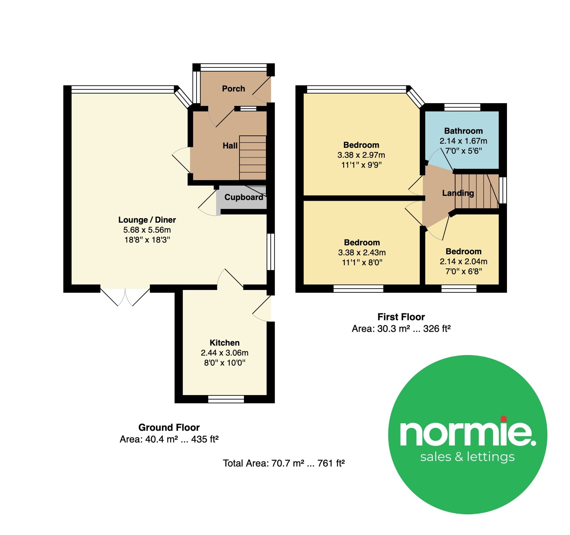 44 Thatch Leach Lane, Manchester floorplan