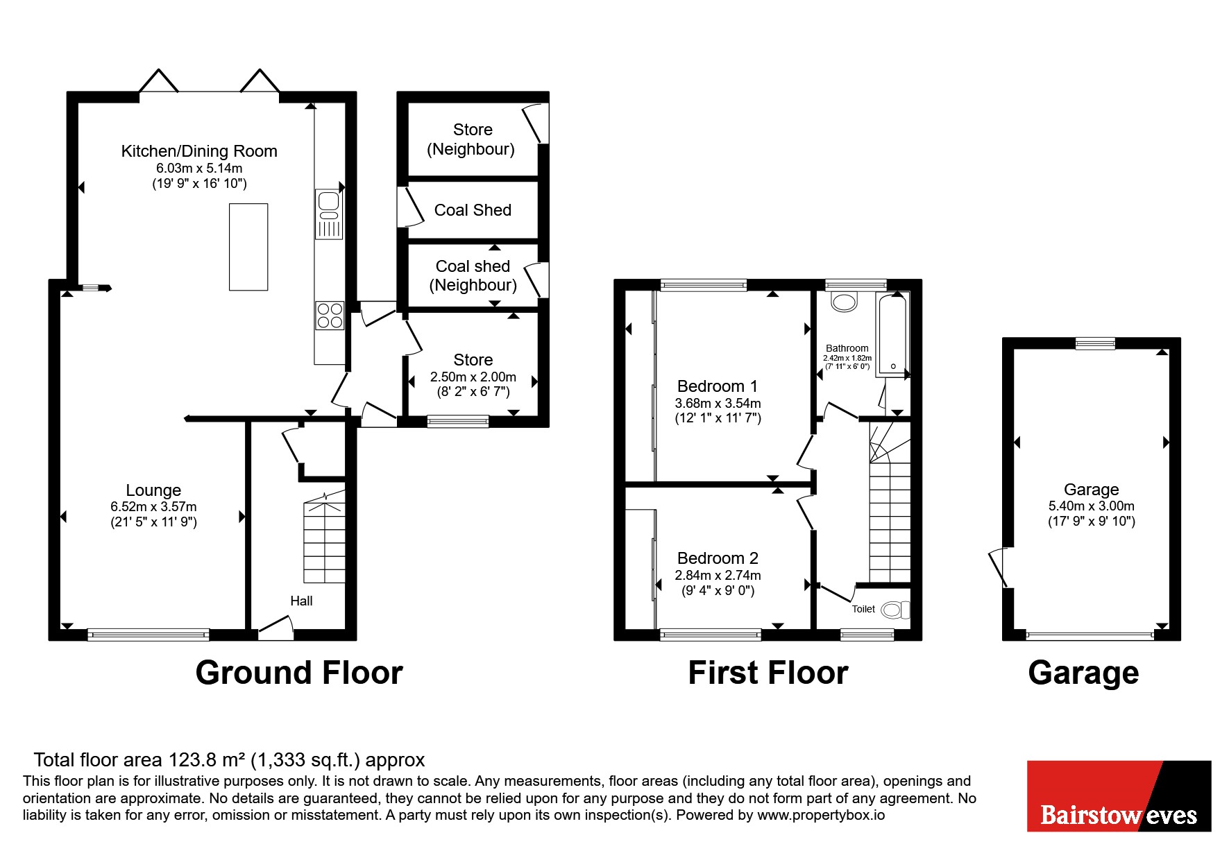 15, Fairhaven, Nottingham floorplan