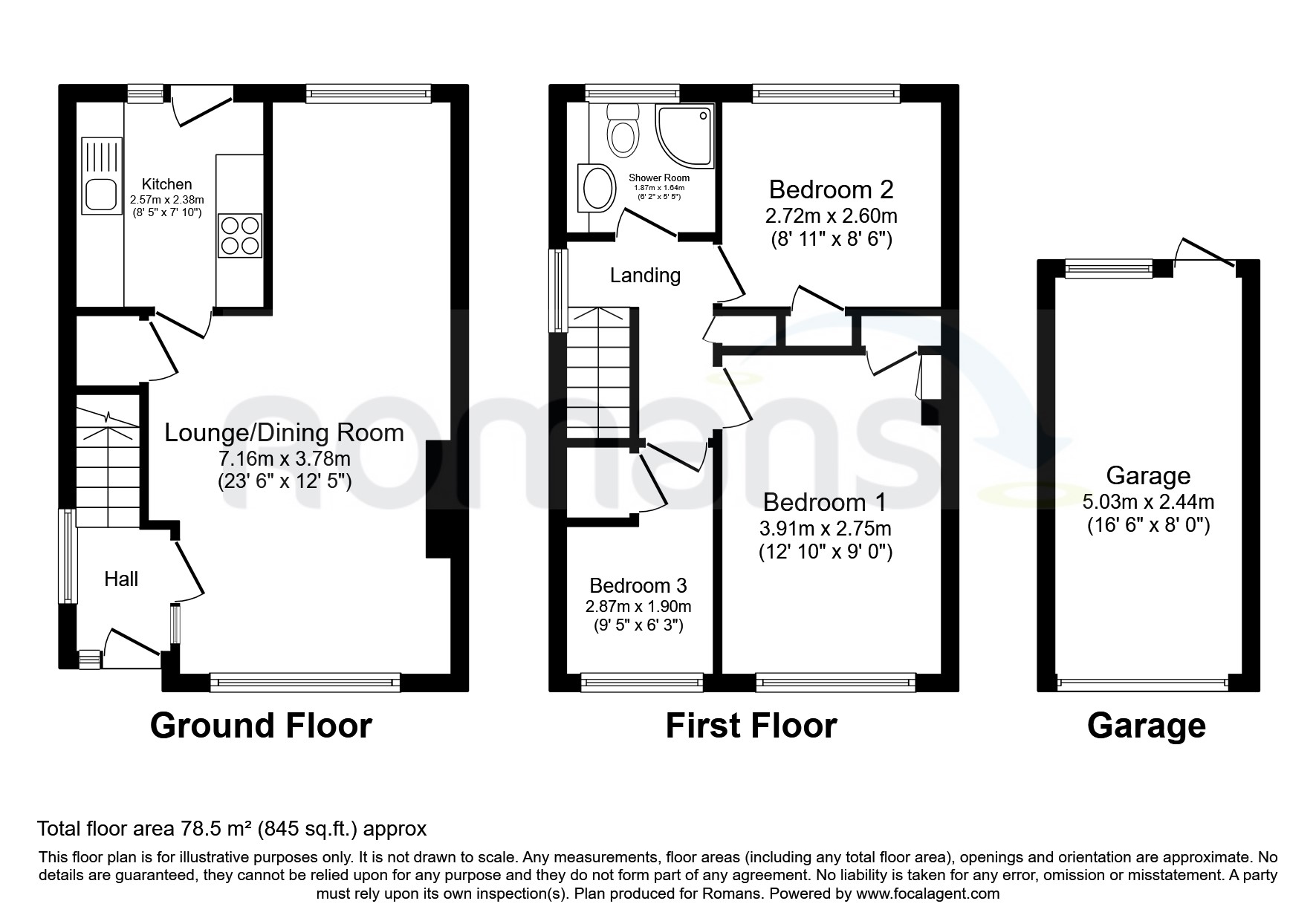 18, Blackwater Close, Basingstoke floorplan