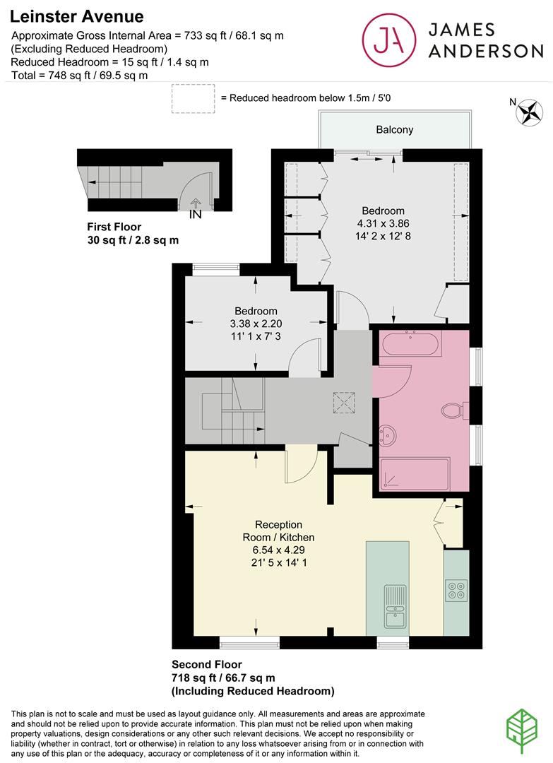 Leinster Avenue, East Sheen SW14, 2 bedroom flat for sale 64037421