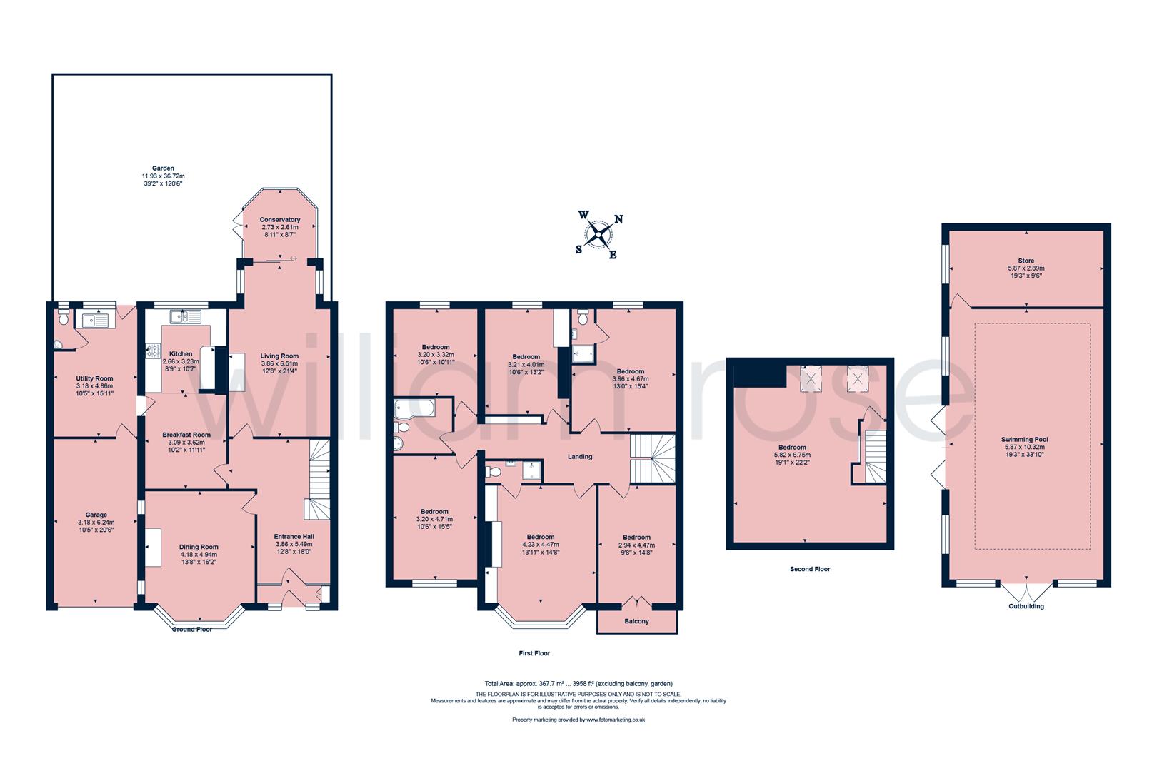 35, Kings Avenue, Woodford Green floorplan