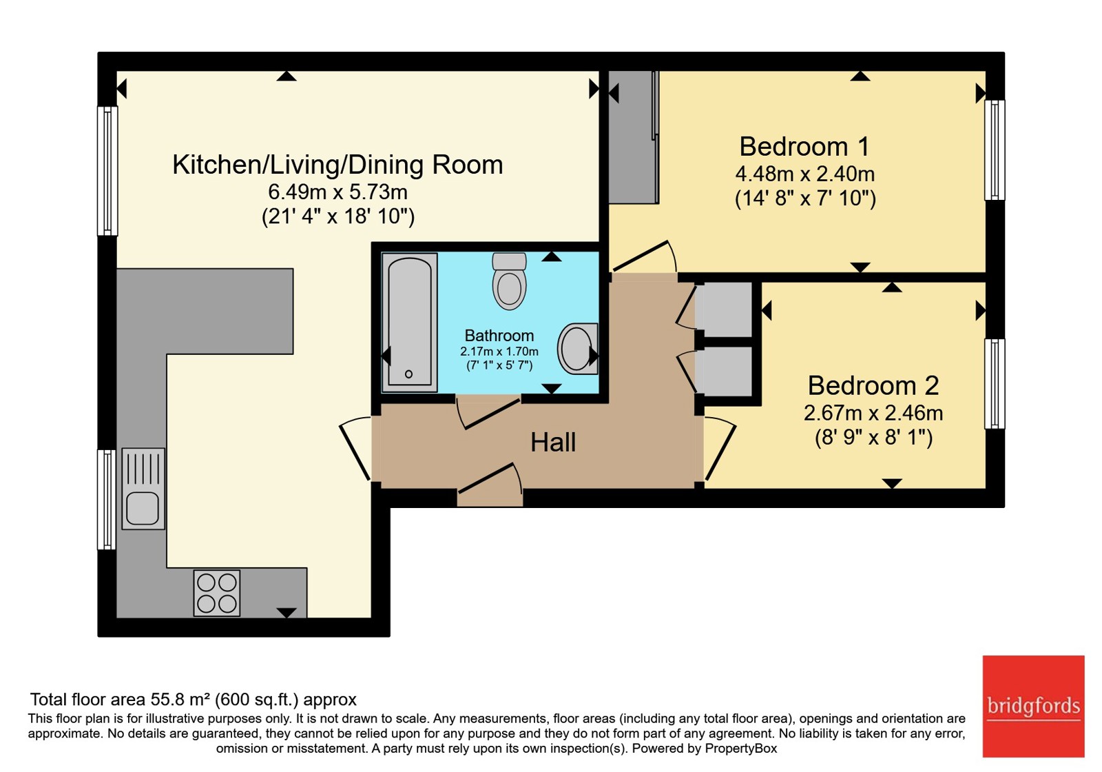 Flat 7, Nautica,, The Waterfront, North Yorkshire floorplan