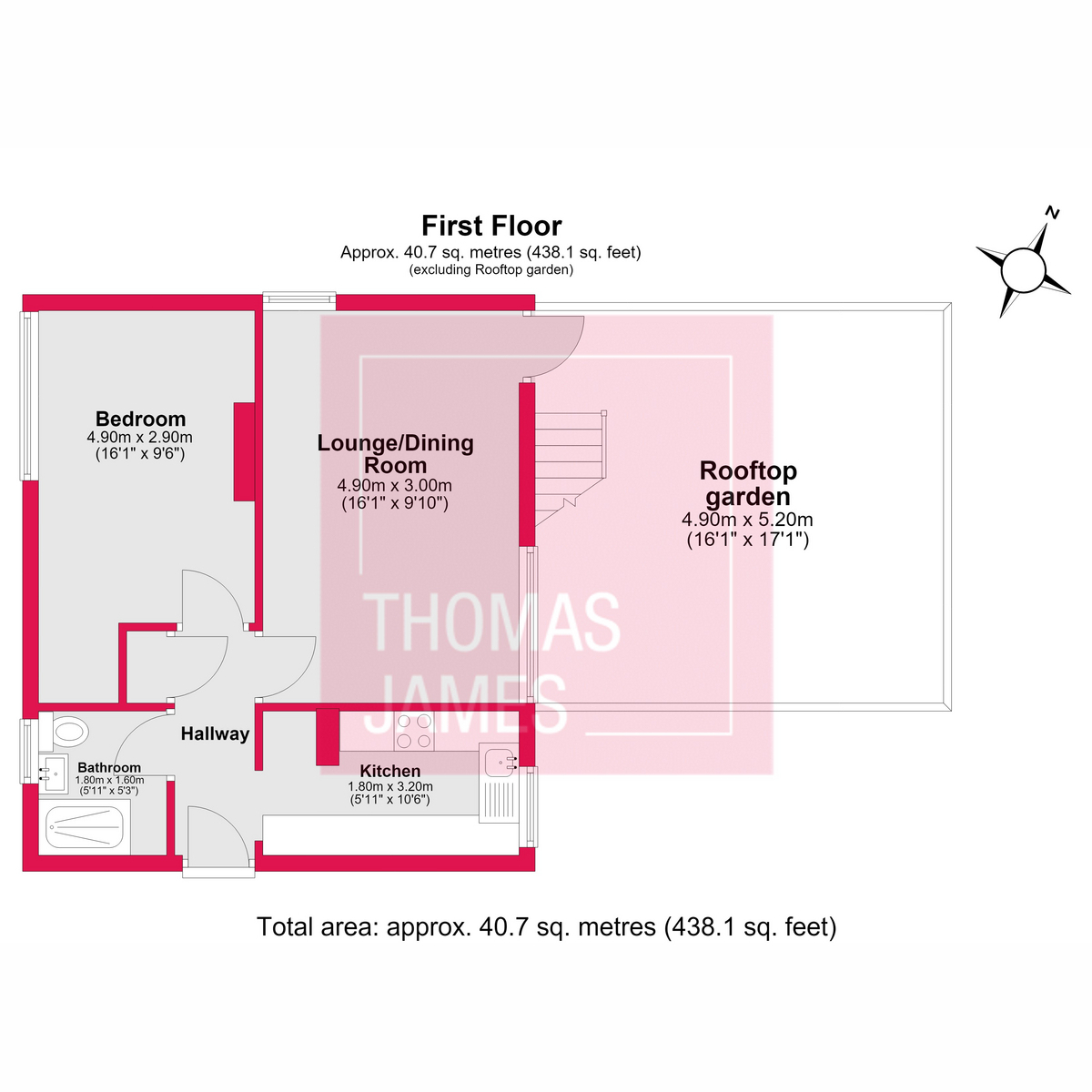 428a, Bowes Road, London floorplan