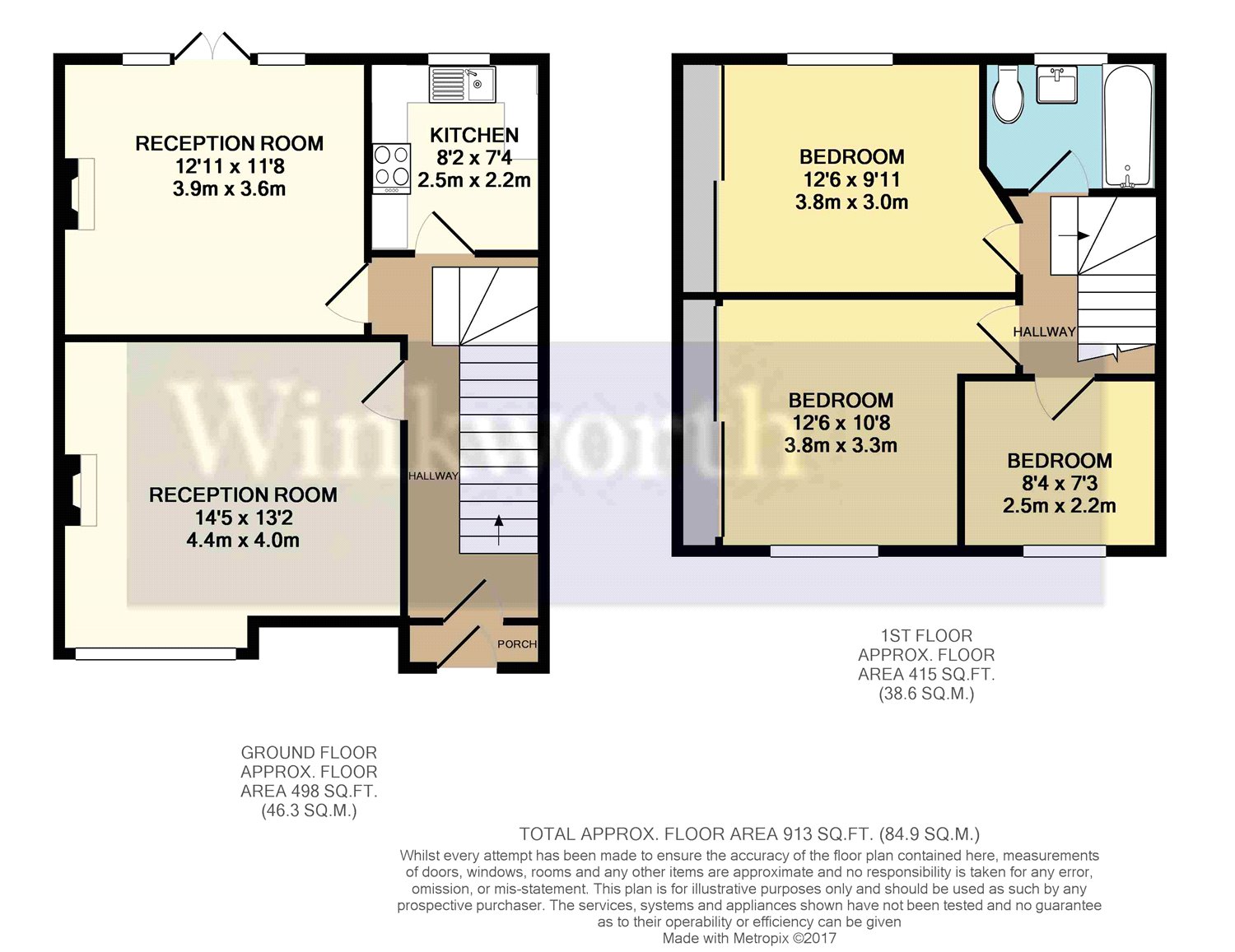 3 Bedrooms Terraced house to rent in Winser Drive, Reading, Berkshire RG30