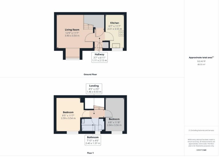 52, Maytrees, Cambs floorplan