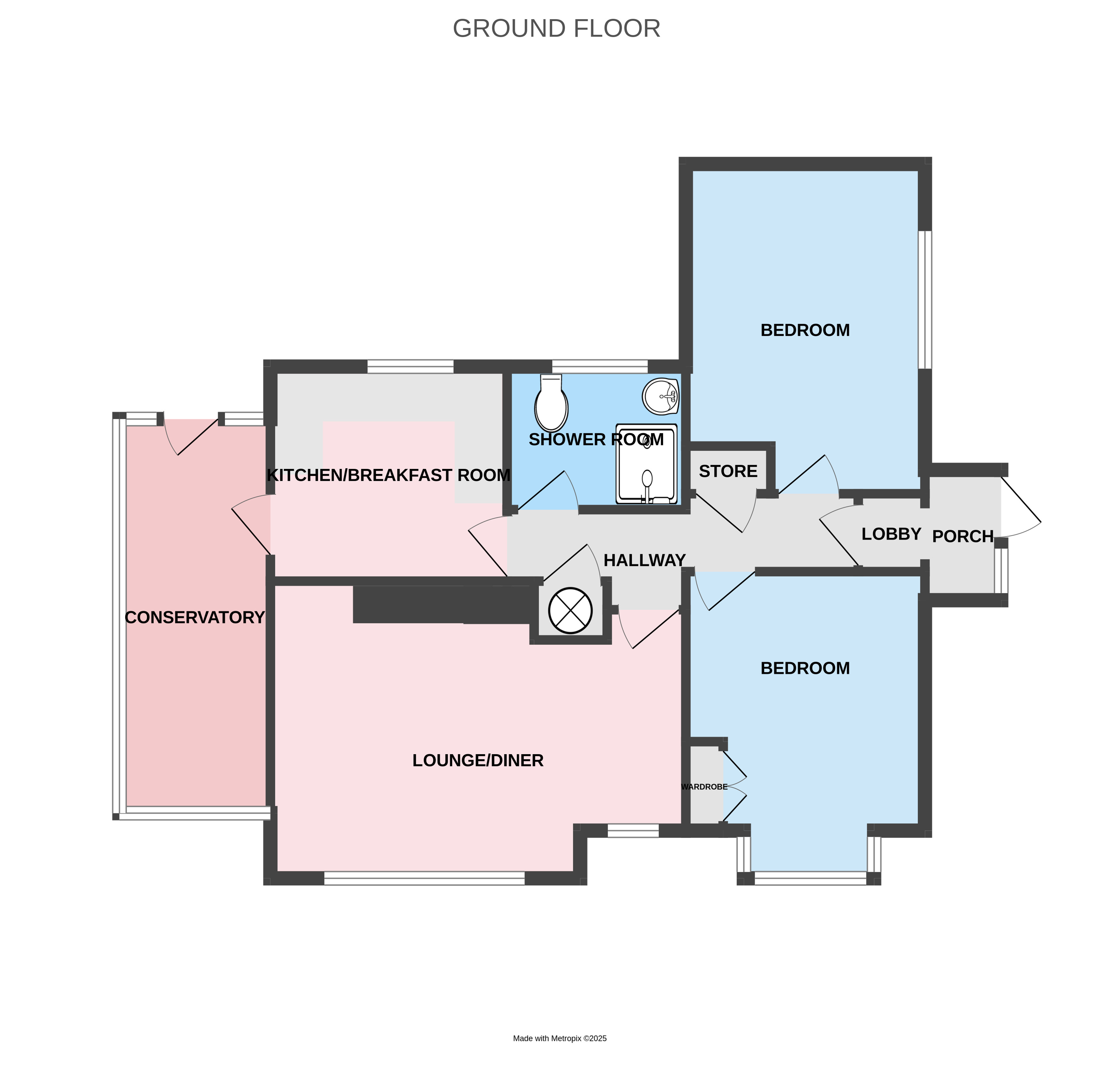 18, Hadley Road, Telford floorplan