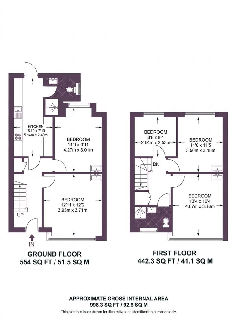 33, Stuart Road, Harrow floorplan