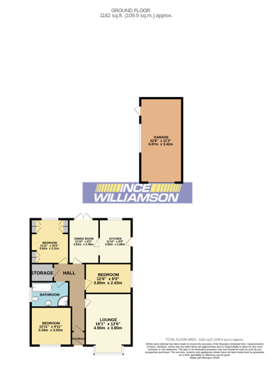 25, Canterbury Street, Chorley floorplan