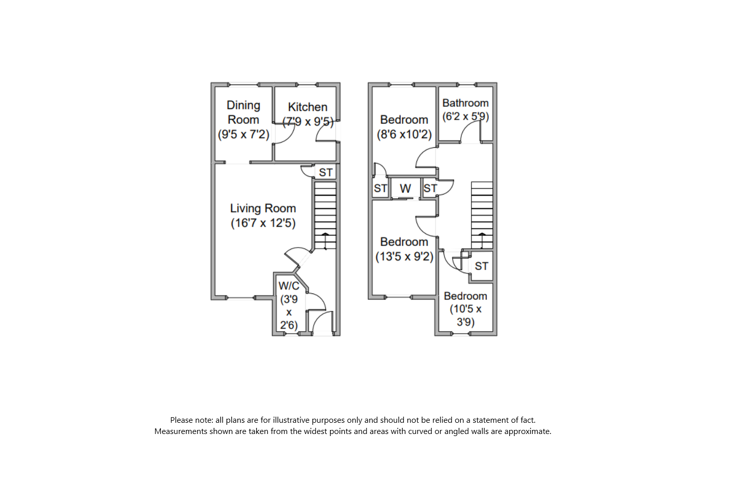 72, Brent Road, Thornliebank, Glasgow floorplan