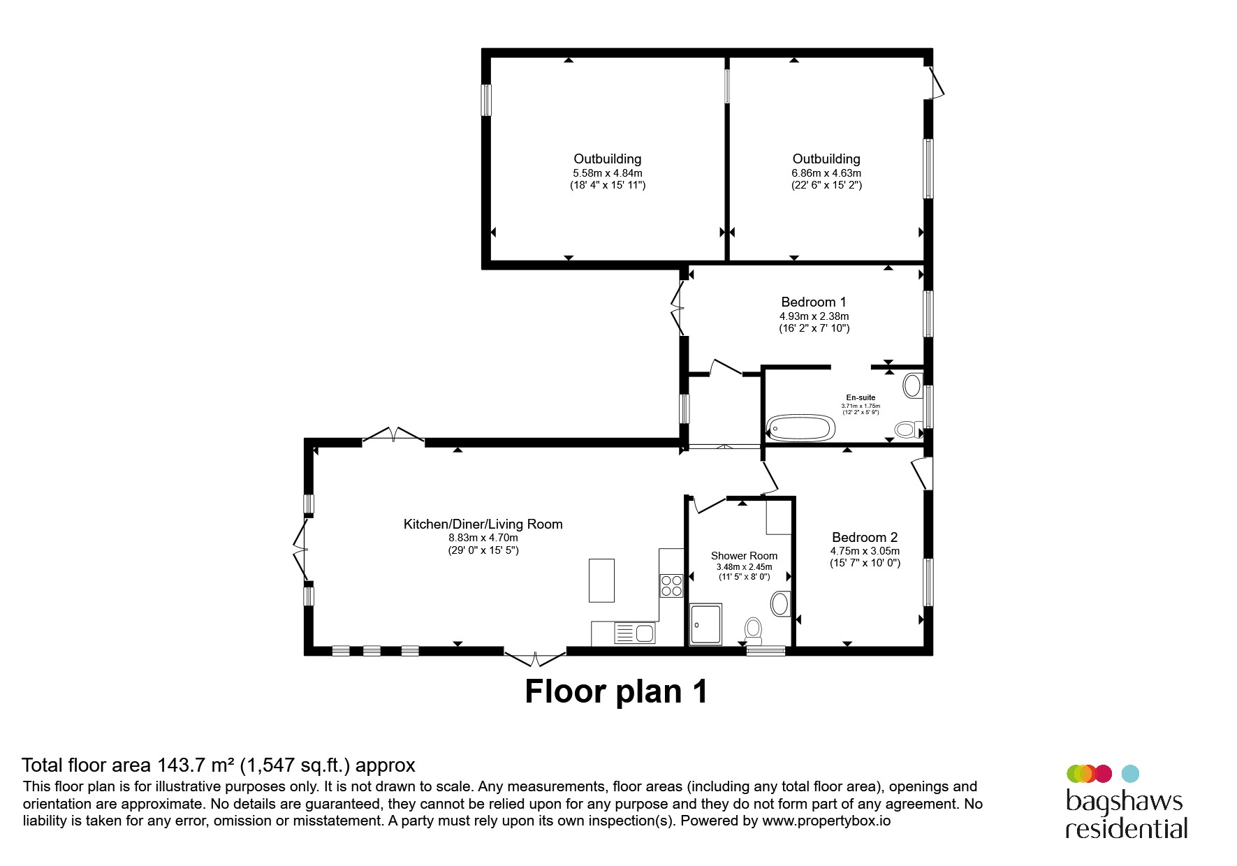 Owls Hoot Barn, Consall, Stoke-On-Trent floorplan