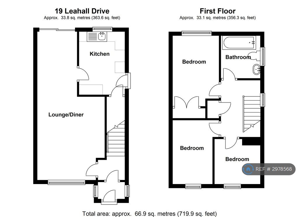 Lea Hall Drive, Chase Terrace, Burntwood floorplan