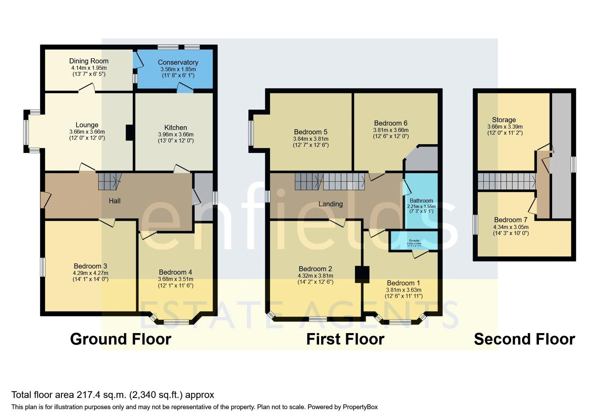 59 Hankinson Road, Bournemouth floorplan