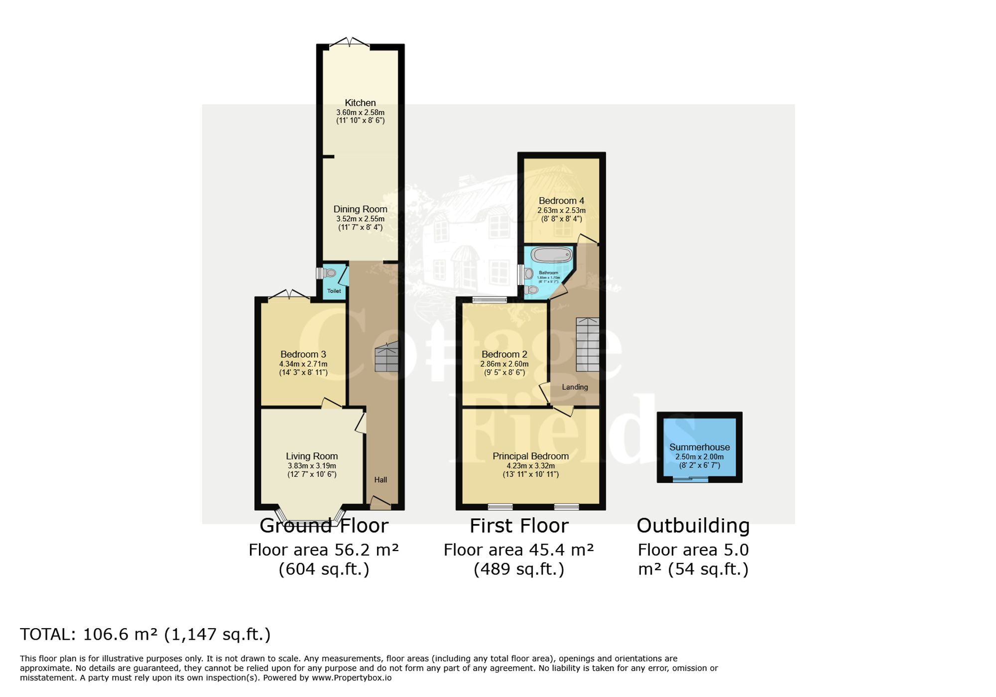 220, Hertford Road, London floorplan