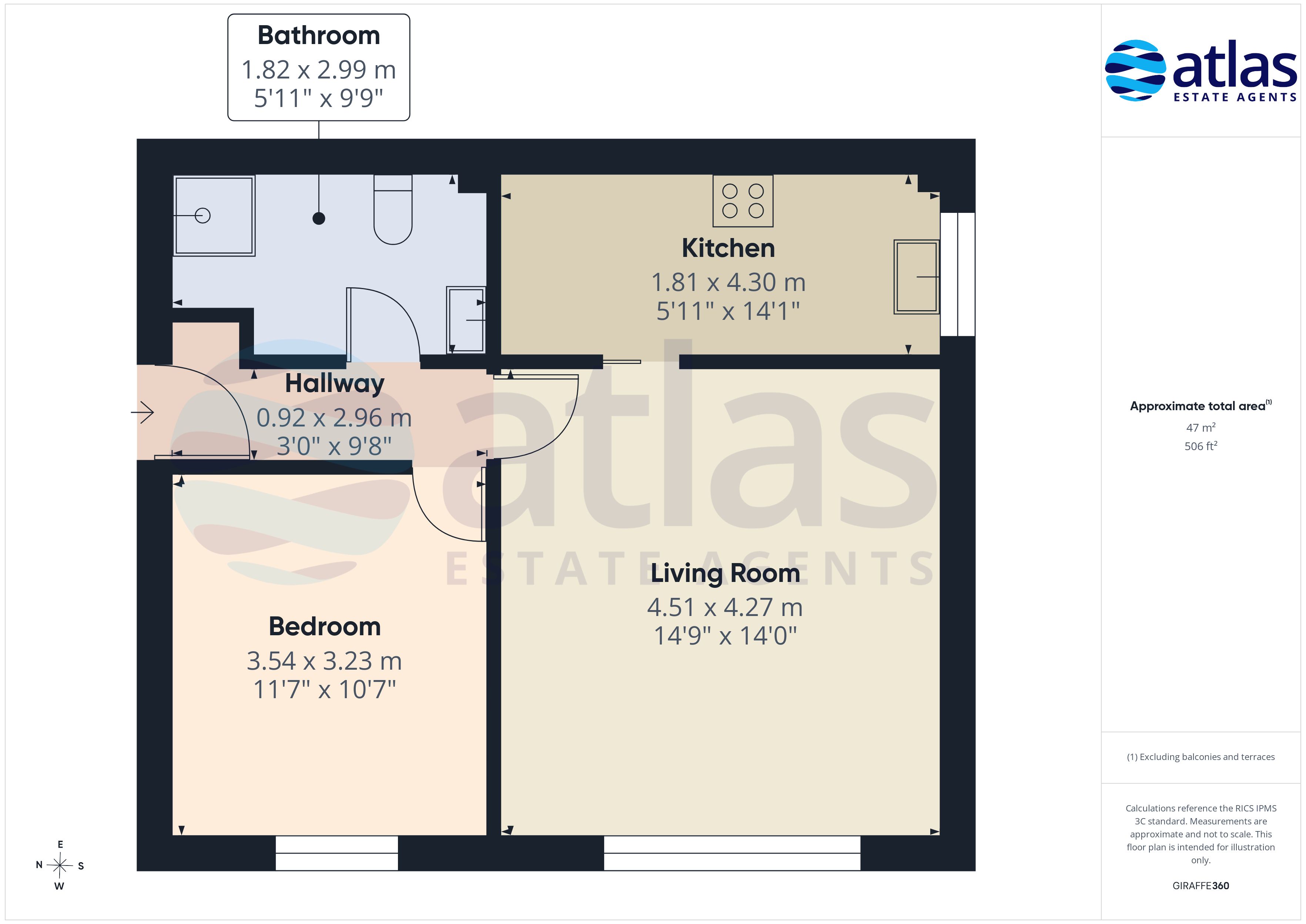 3b, Mosslea Park, Liverpool floorplan