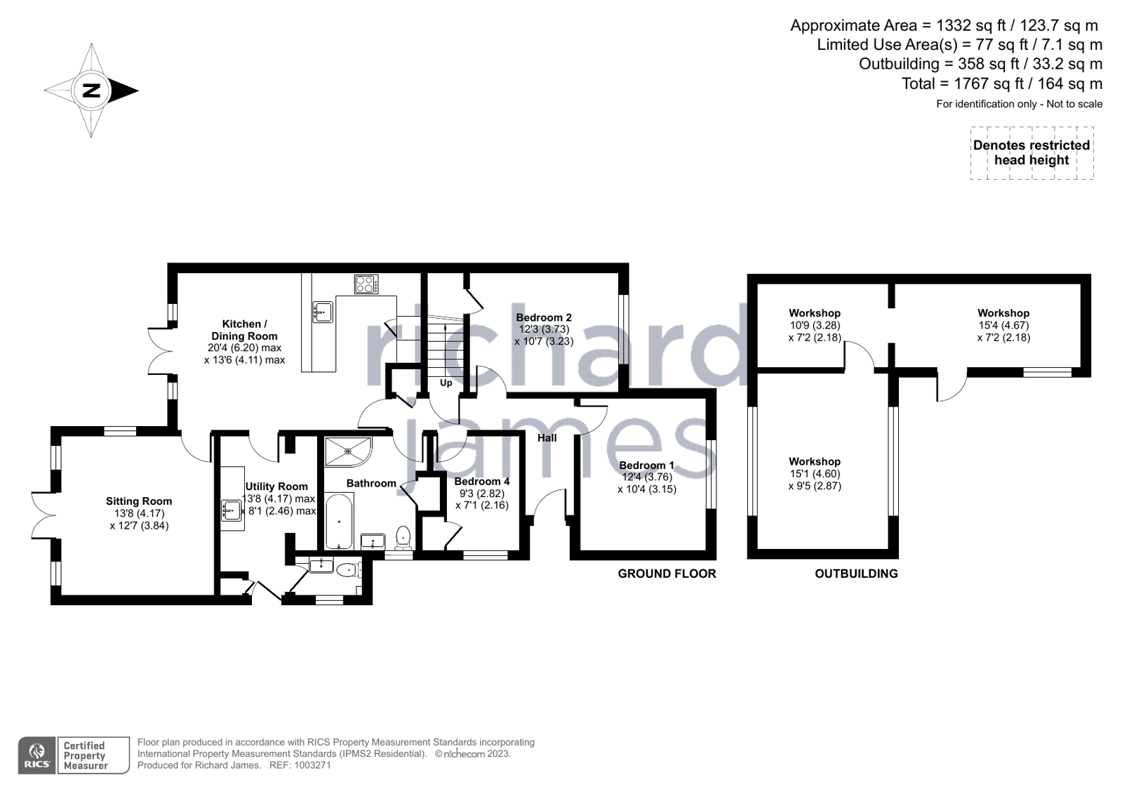 Maunsell Way, Wroughton, Wiltshire SN4, 4 bedroom bungalow for sale