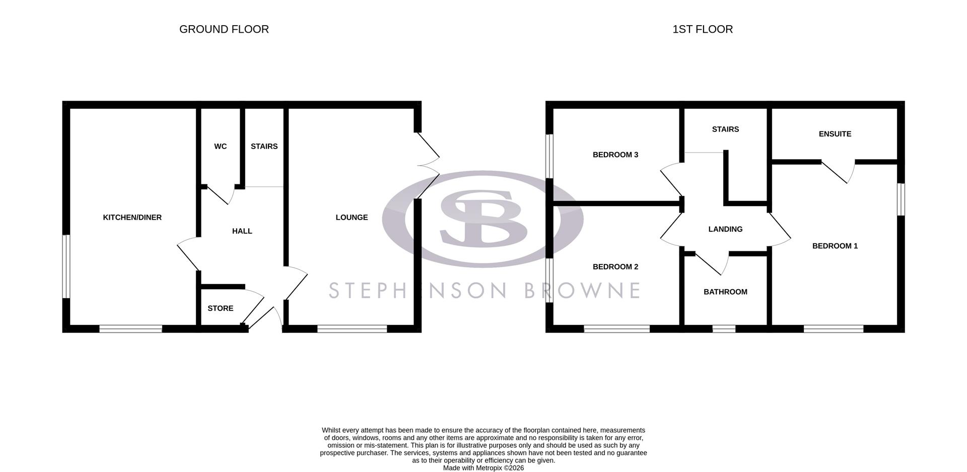 1, Randalls Drive, Crewe floorplan