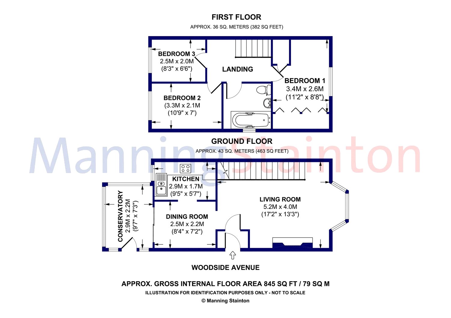 3 Bedrooms Semi-detached house for sale in Woodside Avenue, Meanwood, Leeds, West Yorkshire LS7