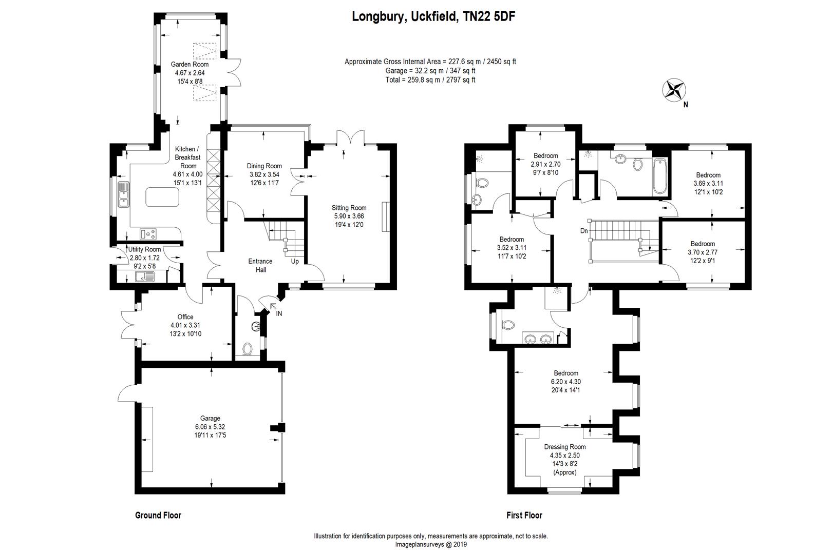 5 Bedrooms Detached house for sale in Longbury, Uckfield TN22