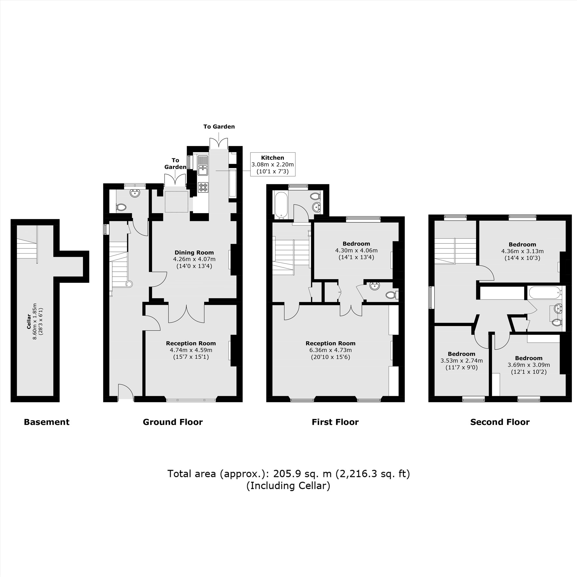 61, Lawford Road, London floorplan