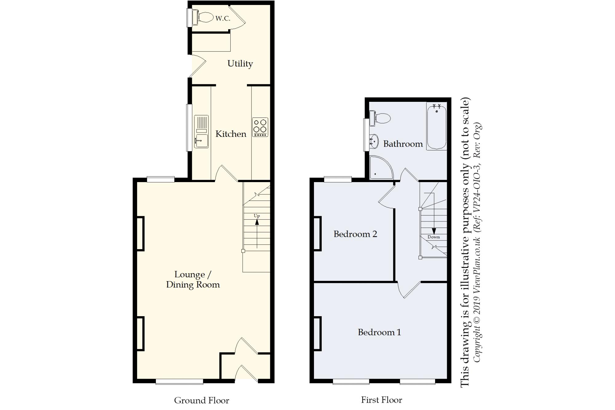 Coronation Terrace, Penarth floorplan