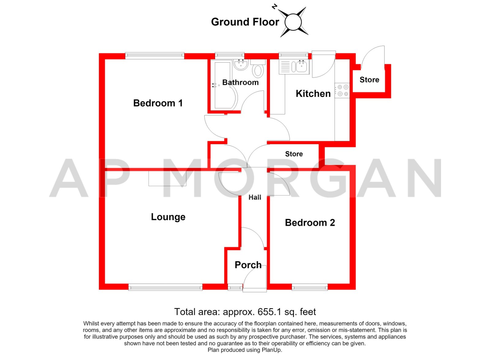 69, De Wyche Road, Droitwich floorplan