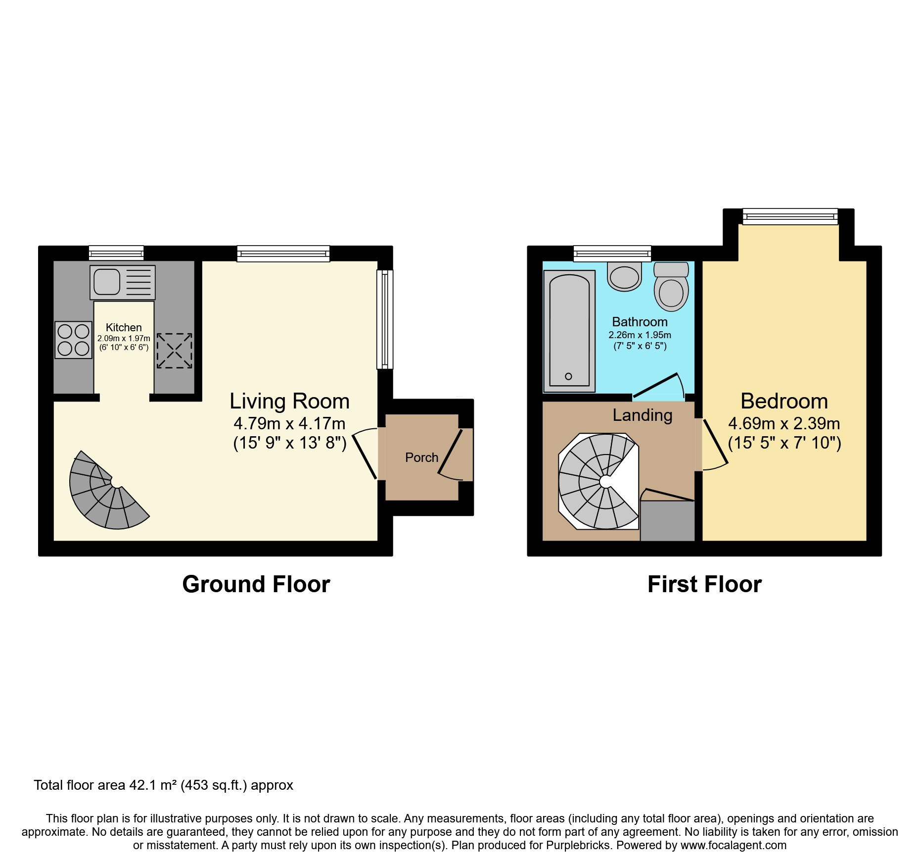 17, Fairhaven Close, Cardiff floorplan