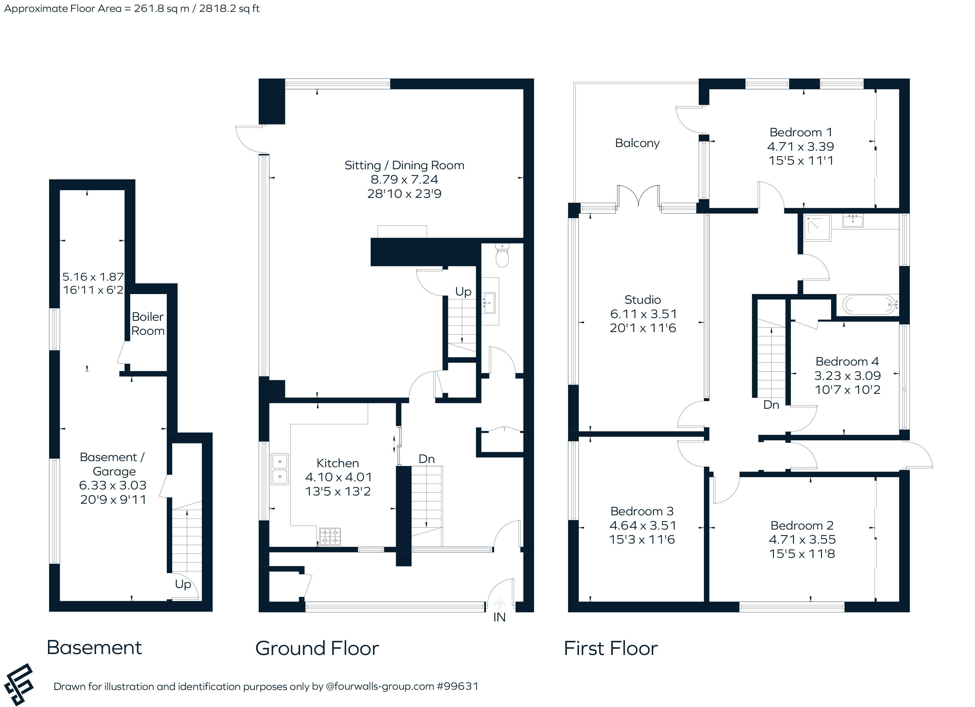 Botolphs Lawn, Glen Road, Grayshott floorplan