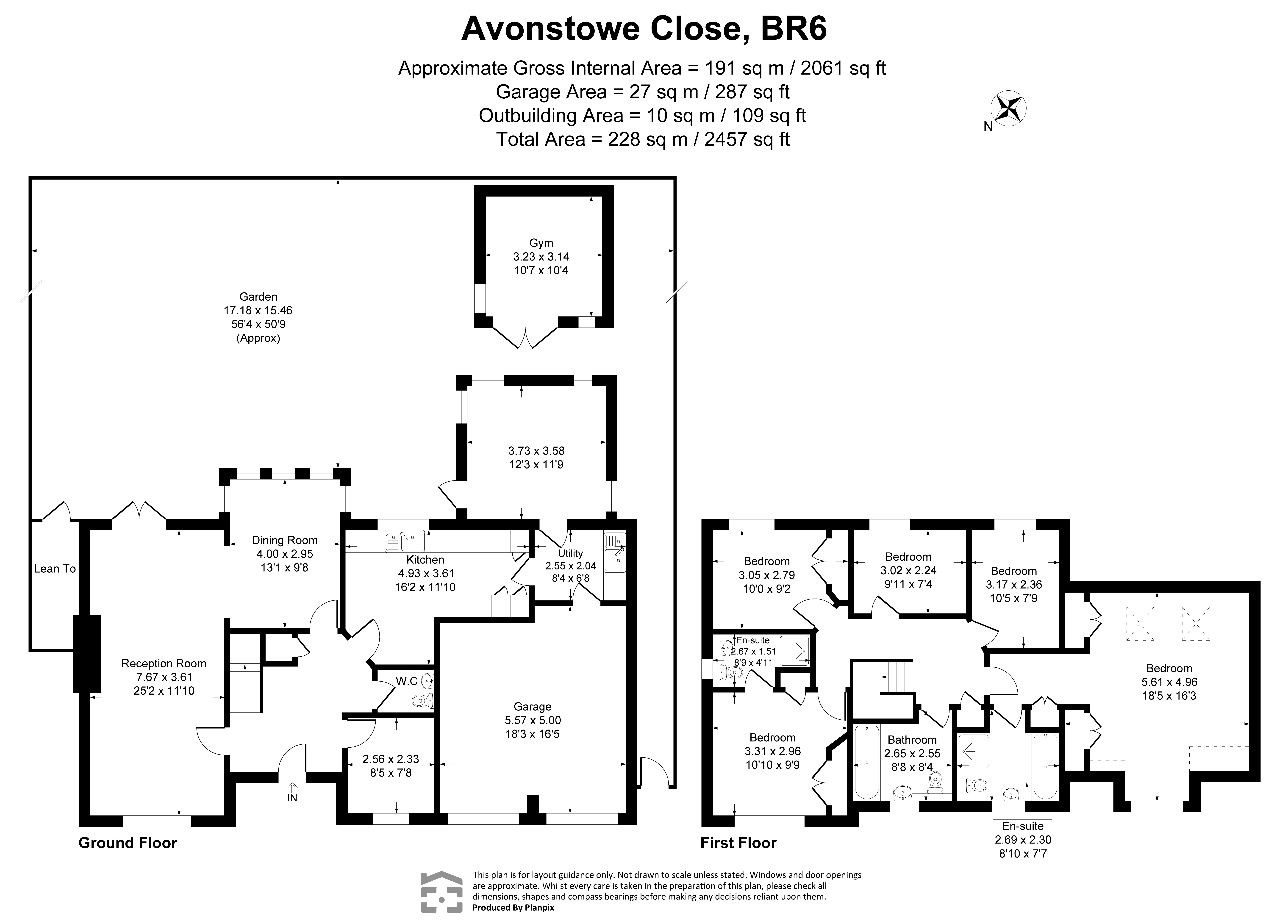 2, Avonstowe Close, Kent floorplan