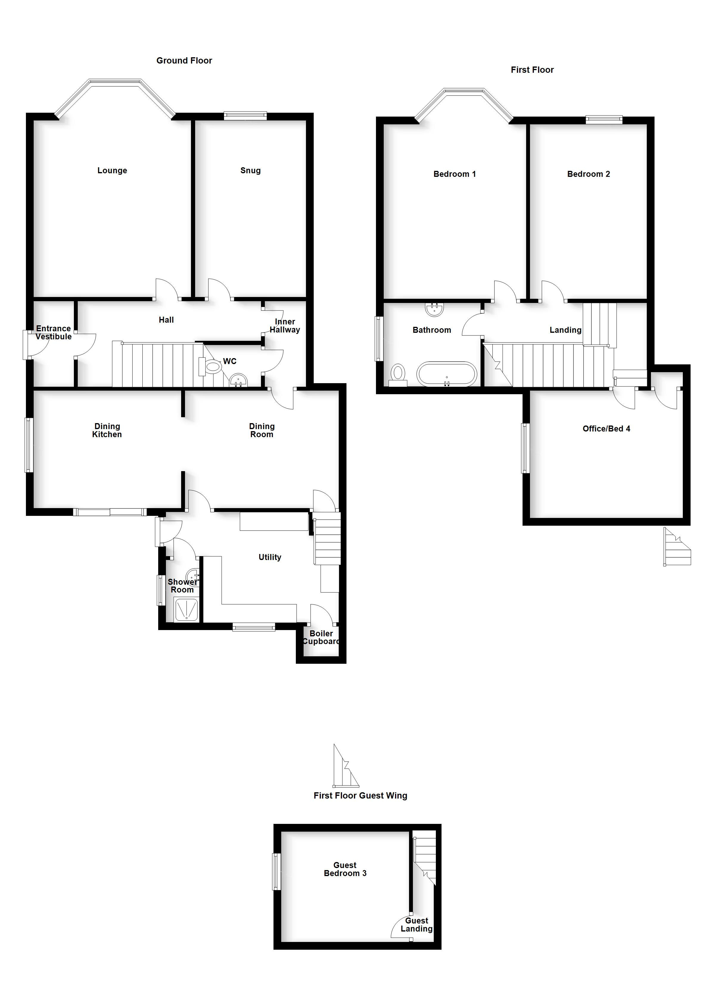4 Bedrooms Semi-detached house for sale in Victoria Terrace, Crieff PH7