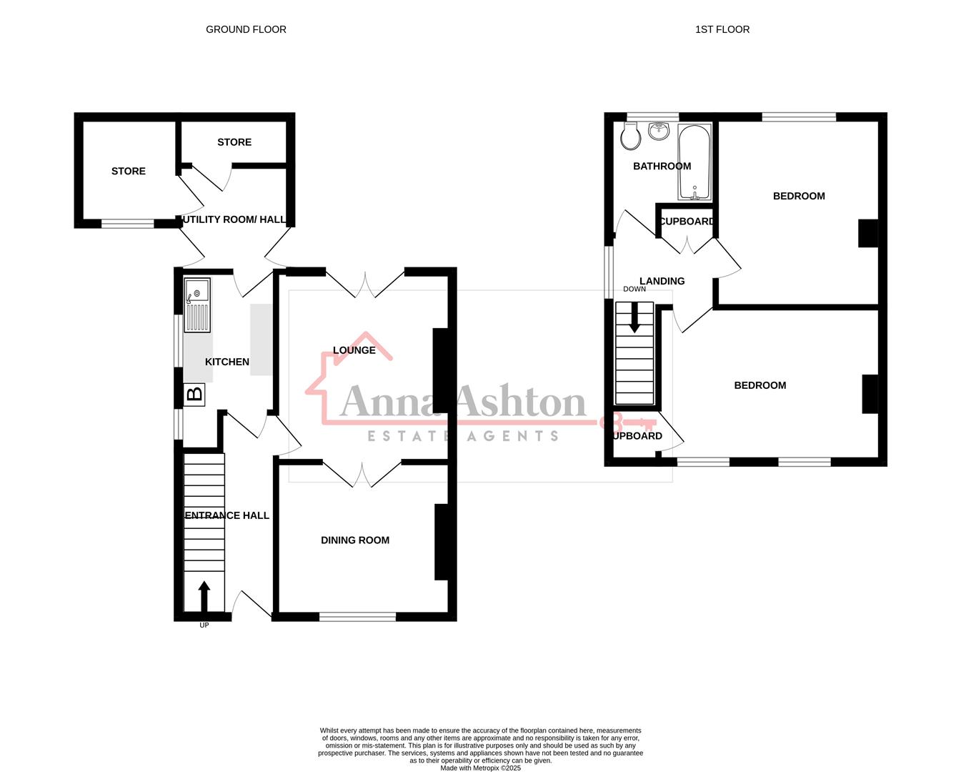14, Maesywerin, Ammanford floorplan