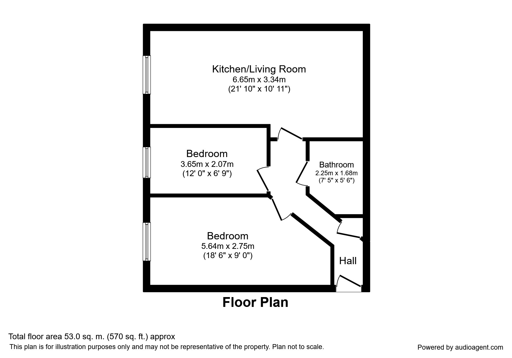 7, Samuel Court, Barnsley floorplan