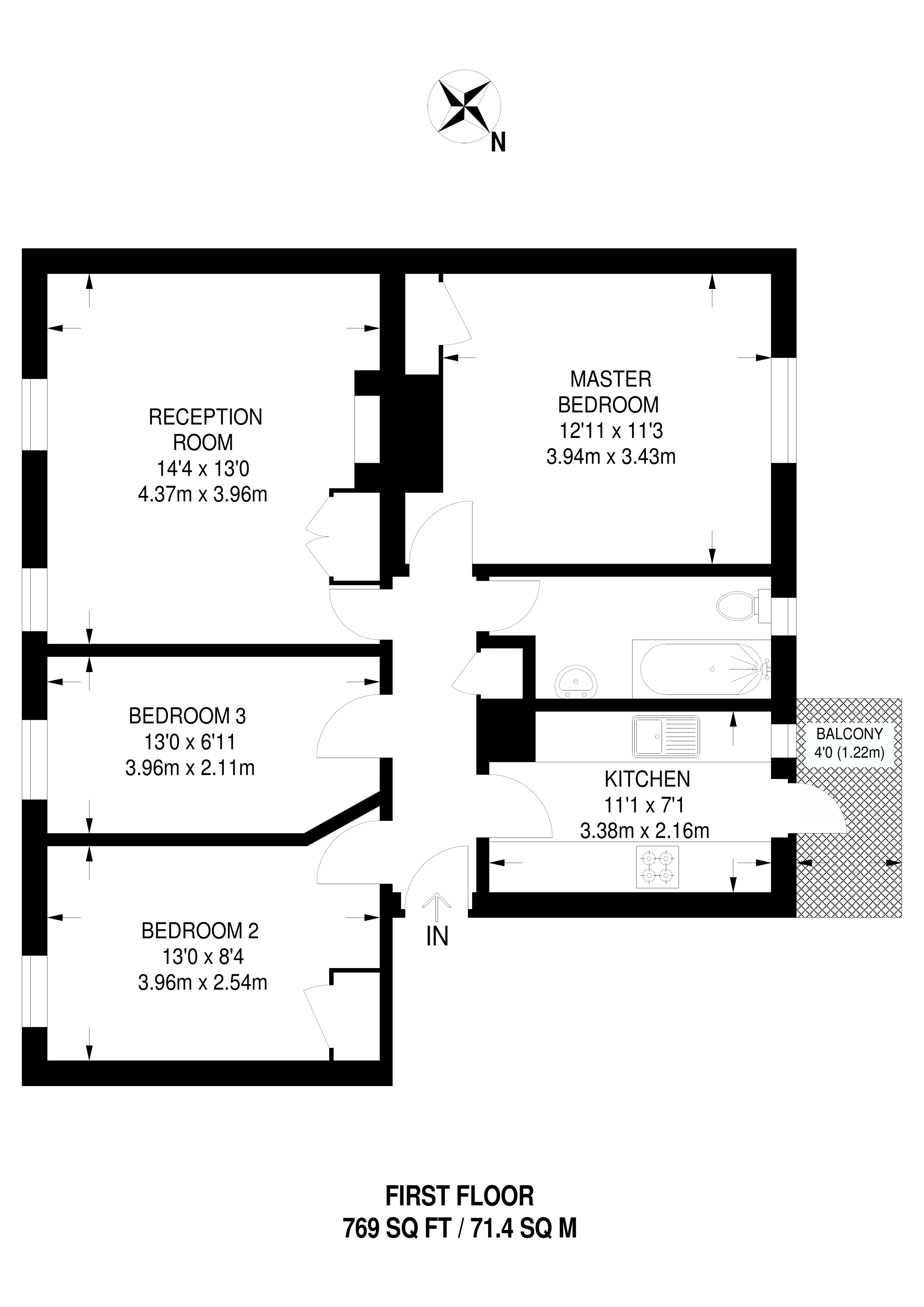 3 Bedrooms Flat to rent in Wyfold Road, Munster Village SW6