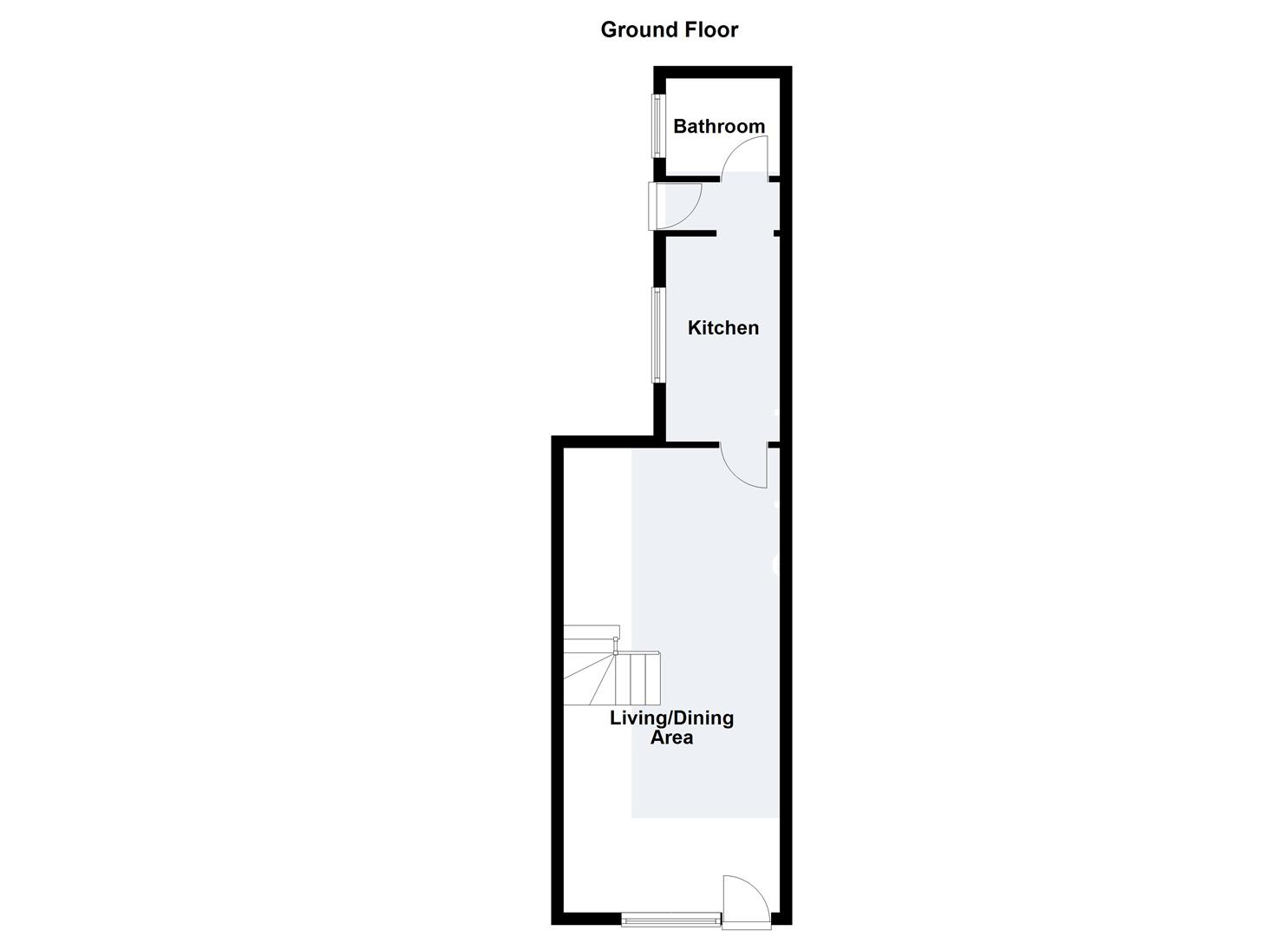 4, Princess Street, Leicester floorplan