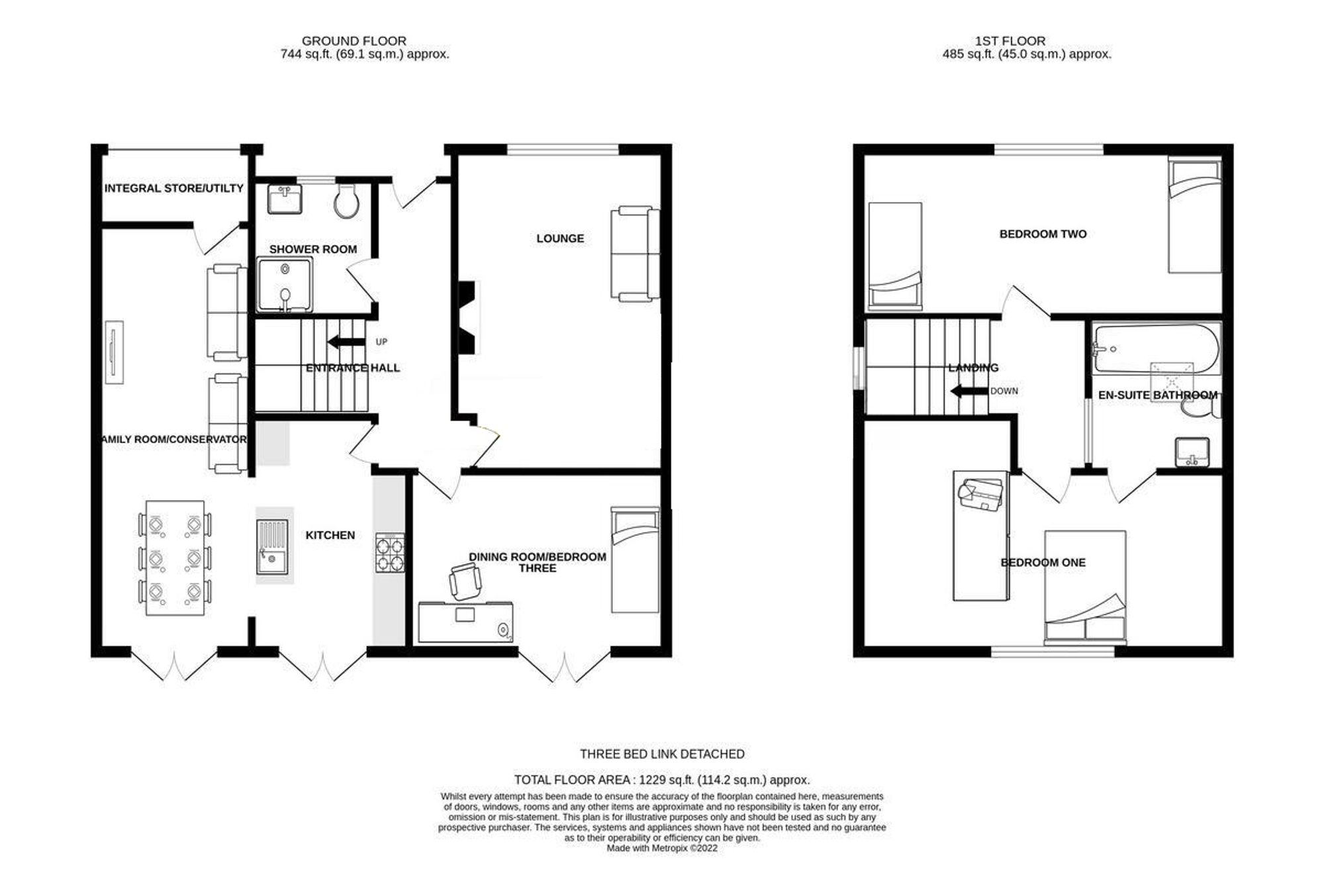 22 Hawthorne Drive, Sandbach floorplan