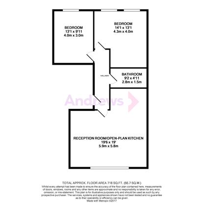 Lavender Hill, London floorplan
