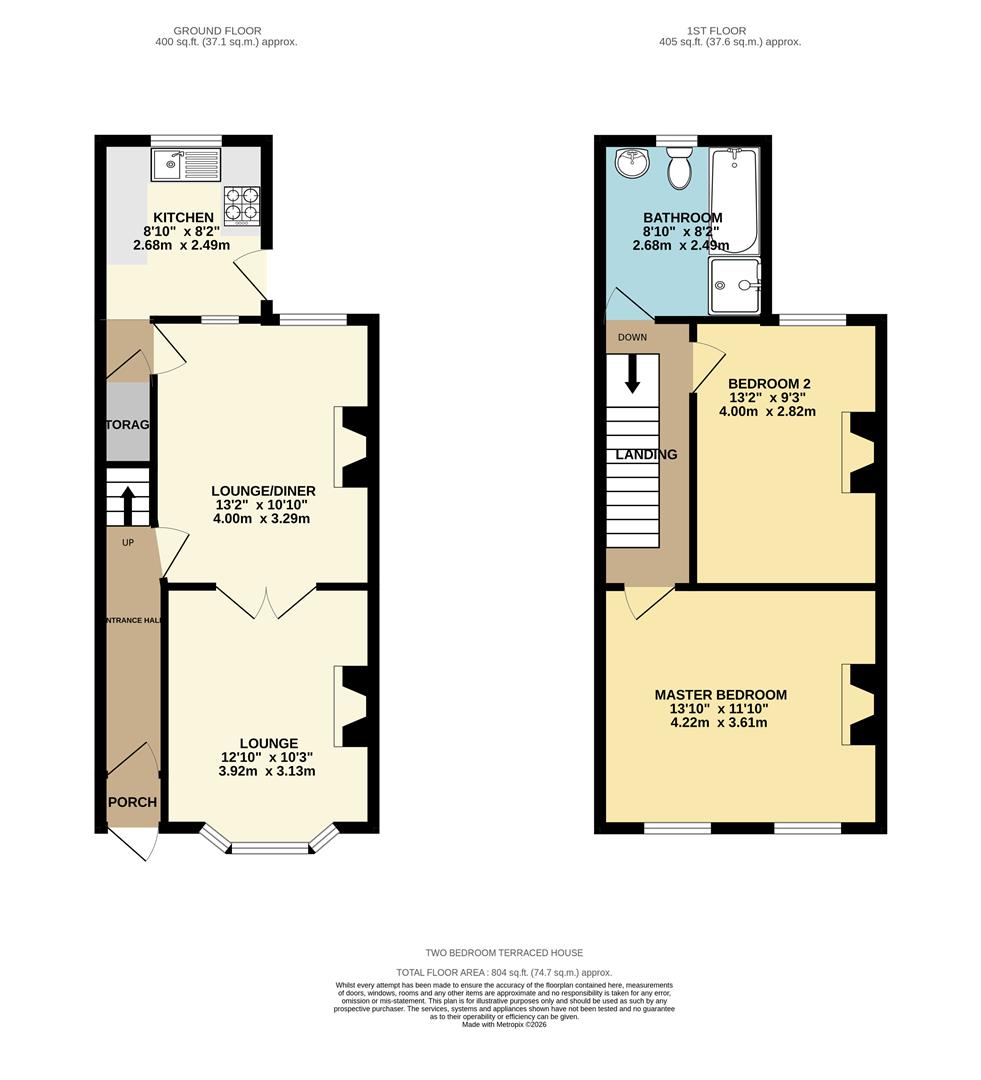 40, Dartford Road, Manchester floorplan