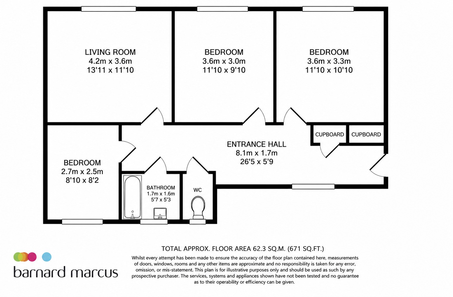 82, William Bonney Estate, London floorplan