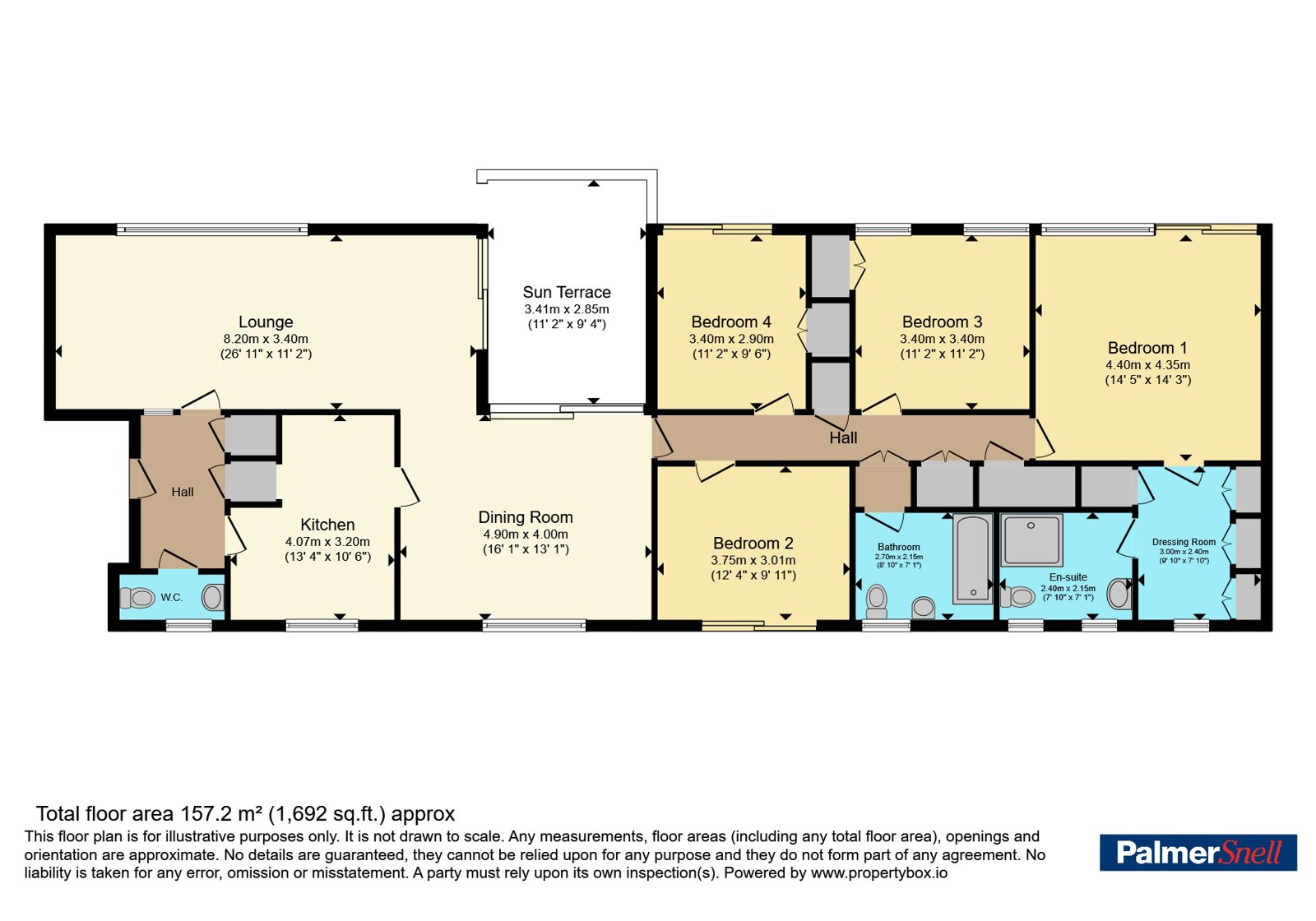 89, Admirals Walk, Bournemouth floorplan