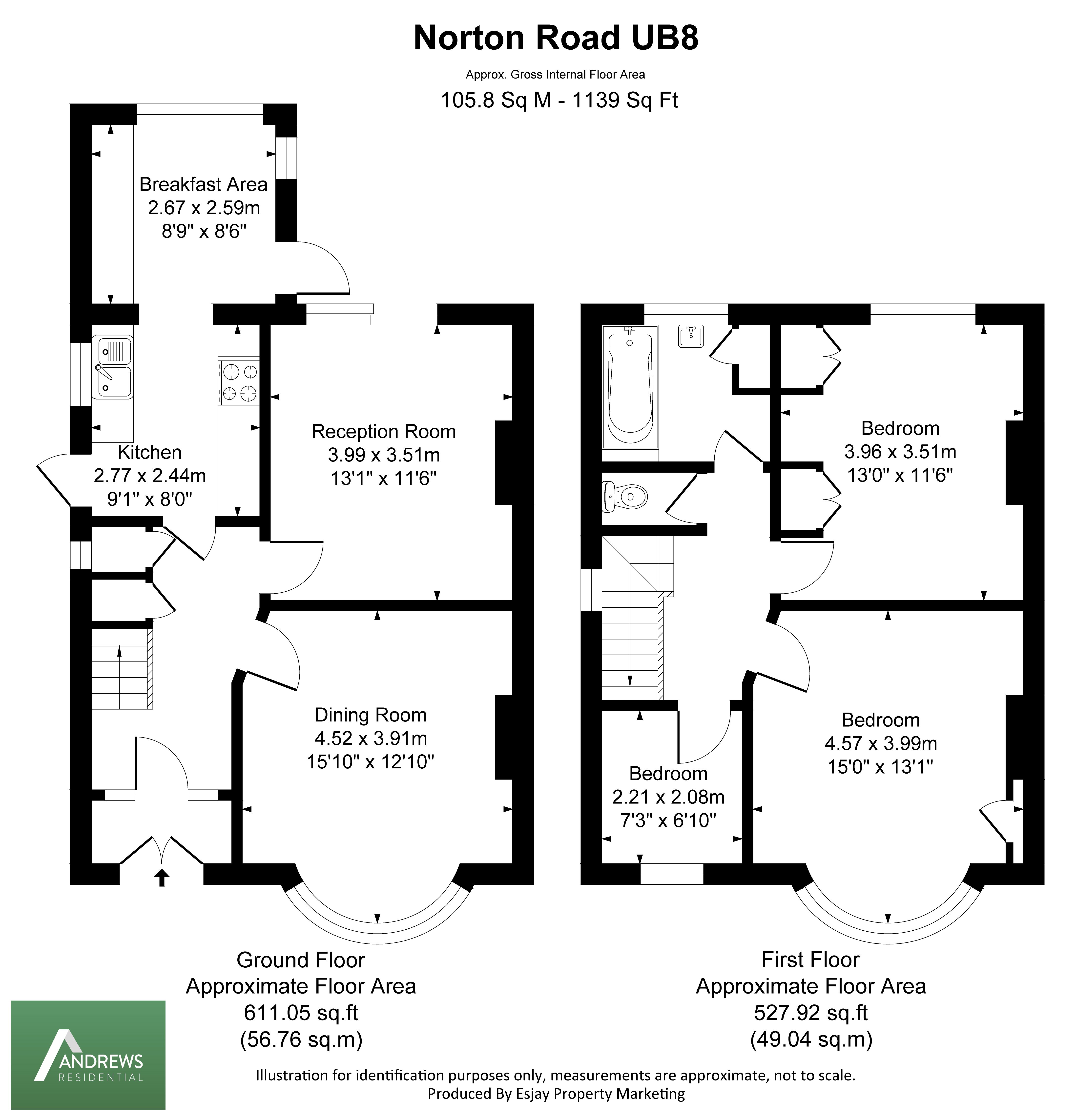 Norton Road, Uxbridge floorplan